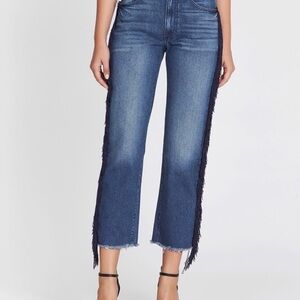 NWT - 3x1 W3 Higher Ground Crop Jean in Spanish Fringe